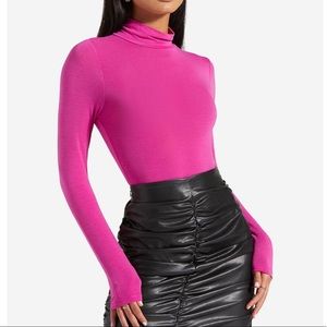 Mock Neck High cut Bodysuit